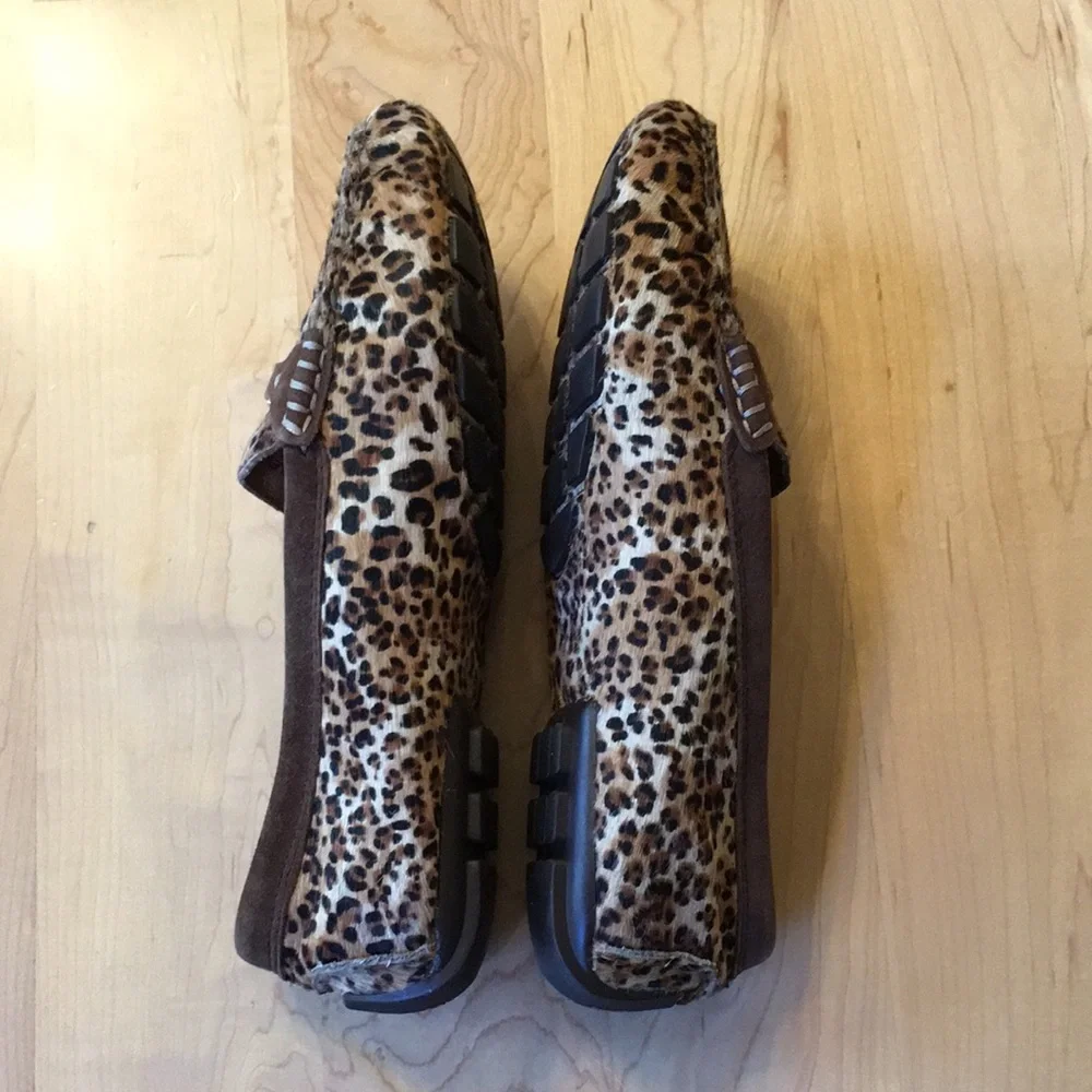 LRL Lauren Ralph Lauren Carley II Leopard Loafer - Picture 7 of 11